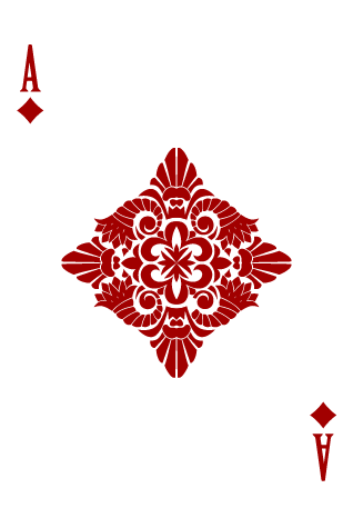 Ace of Diamonds, 1/26, 2/24, 3/22, 4/20, 5/18, 6/16, 7/14, 8/12, 9/10, 10/8, 11/6, 12/4