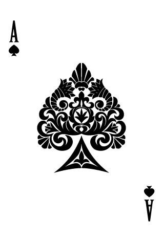 Ace of Spades, 1/13, 2/11, 3/9, 4/7, 5/5, 6/3, 7/1