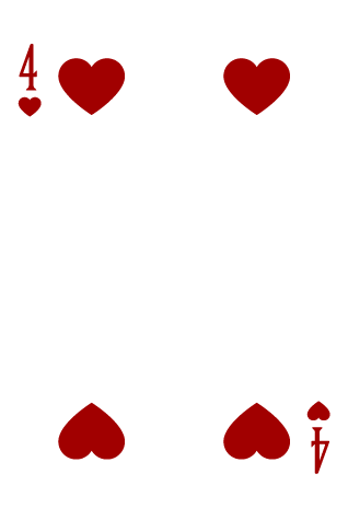 4 of Hearts, 10/31, 11/29, 12/27