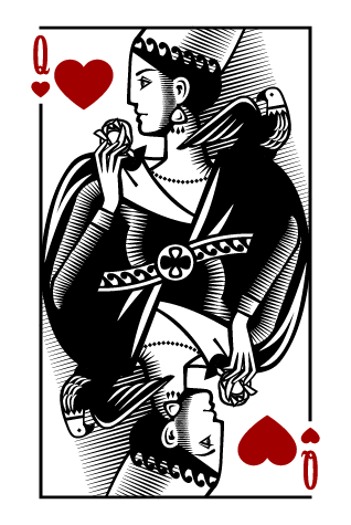 Queen of Hearts, 7/29, 8/27, 9/25, 10/23, 11/21, 12/19