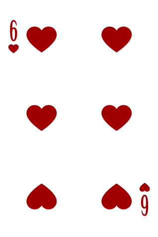 6 of Hearts, 10/29, 11/27, 12/25
